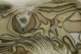 Freestanding Polished Striped Flint - Poland #377993-1